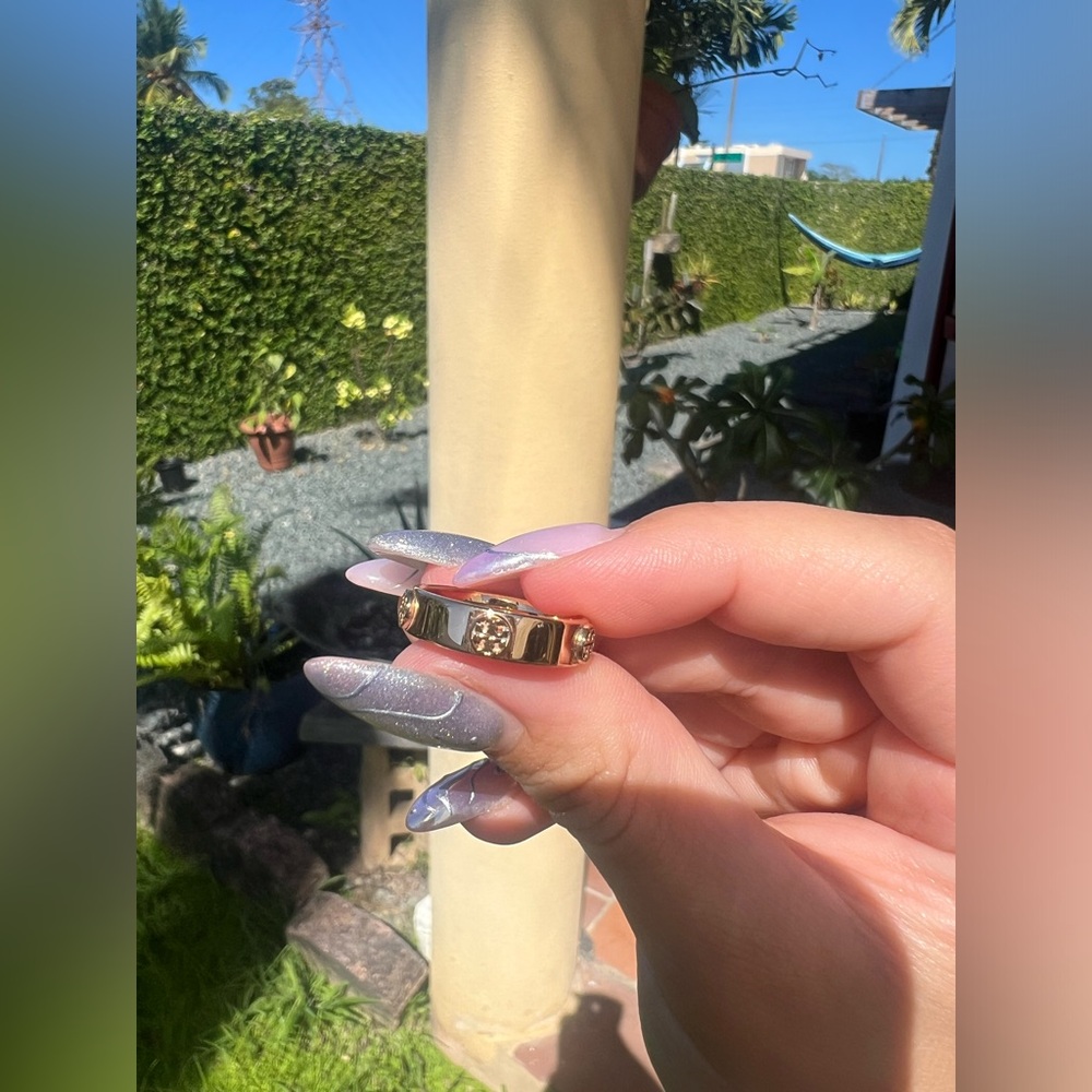 MILLER STUD RING ROSE - Picture 4 of 6